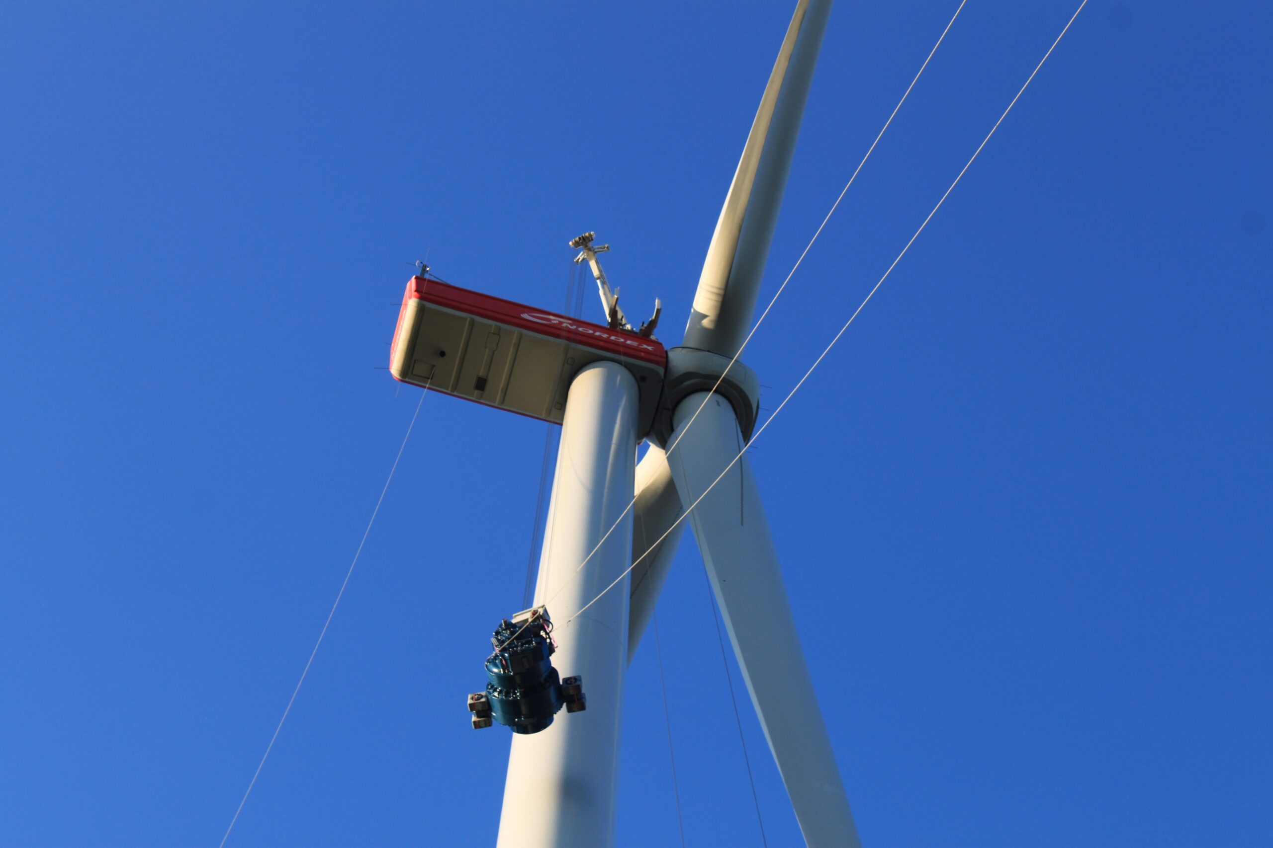 Nordex Group carries out scheduled quality assurance testing of the gearboxes of the initial