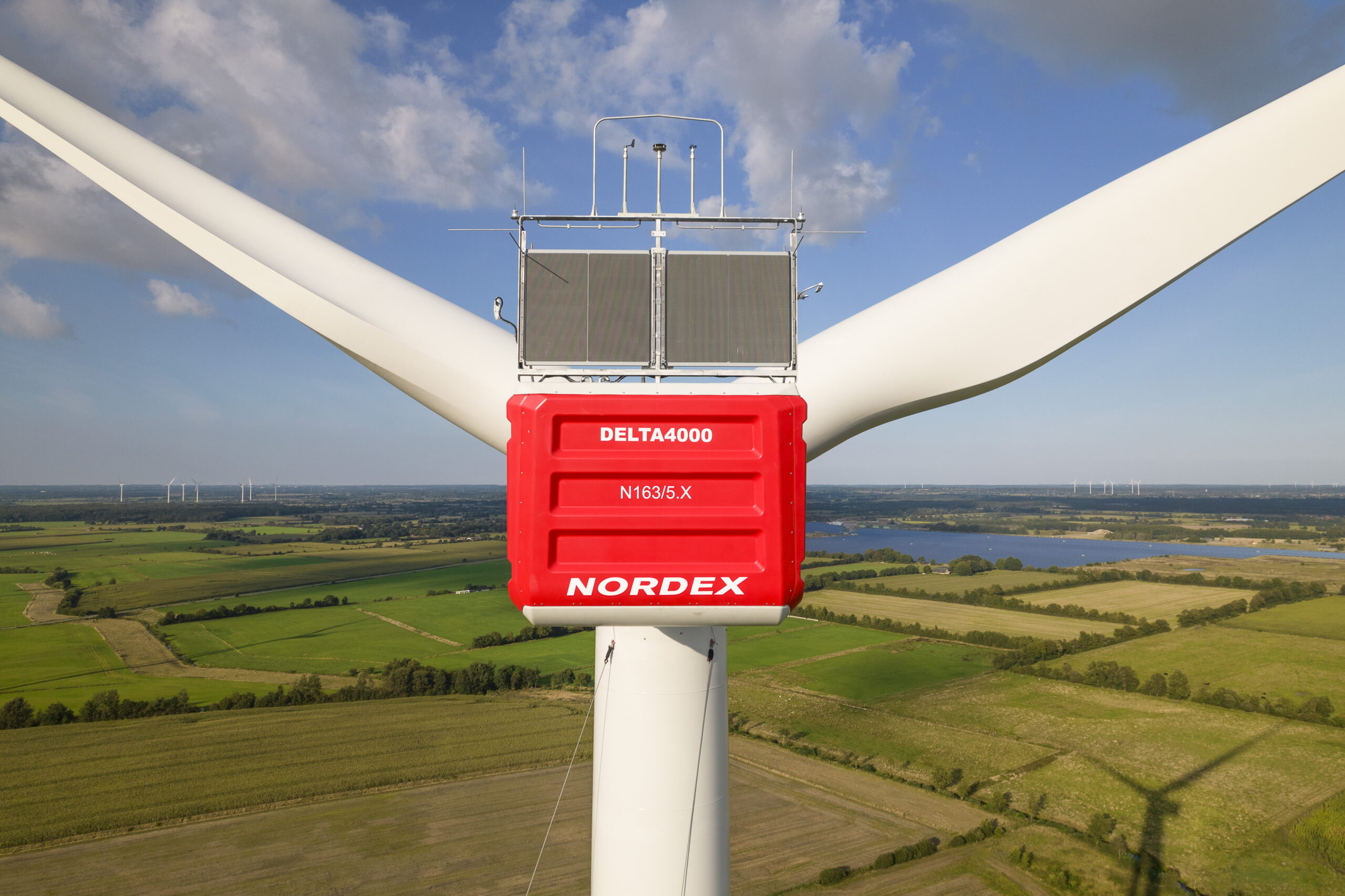 Nordex installs first N163/5.X turbine Nordex SE