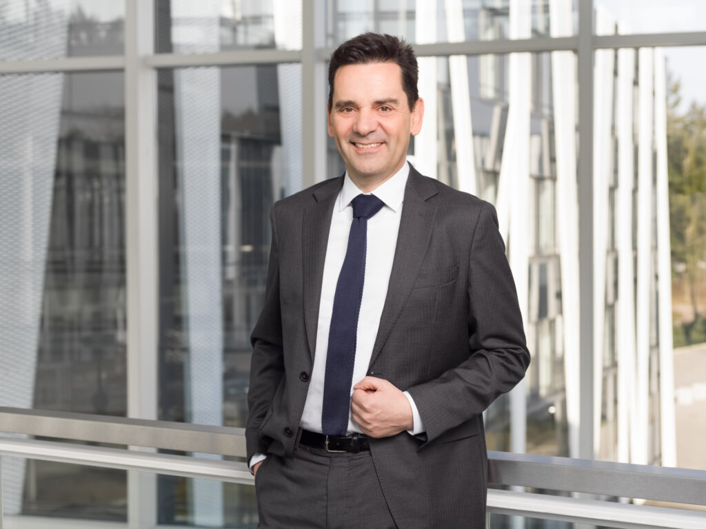 Portrait photo of José Luis Blanco, CEO of Nordex Group, at the company's headquarters.
