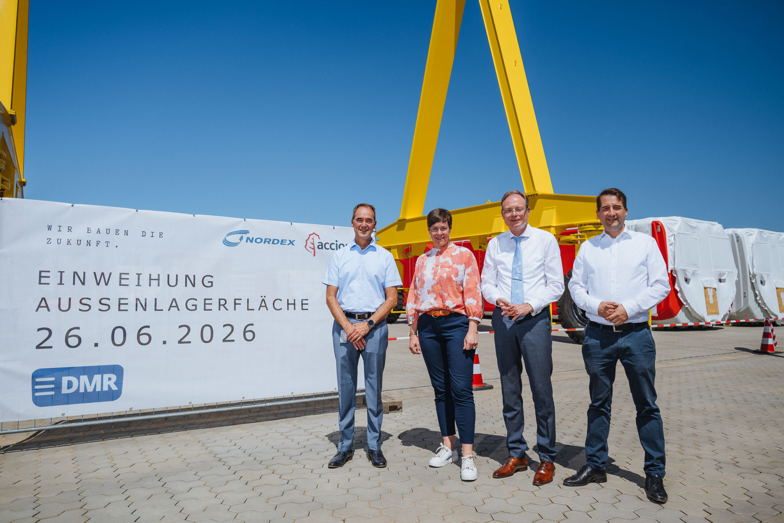 Nordex steigert Effizienz und Nachhaltigkeit: Neues Außenlager in